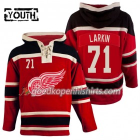 Detroit Red Wings Dylan Larkin 71 Rood Hoodie Sawyer - Kinderen